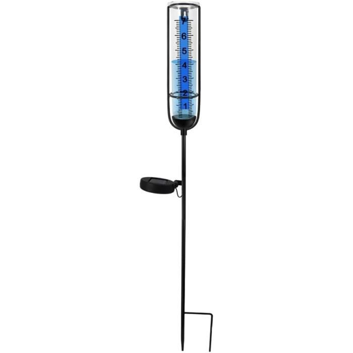 Pluviomètre Extérieur 7 Pouces - Hauteur Réglable, Chiffres Lisibles | Pour Jardin, Pelouse, Ferme - 9