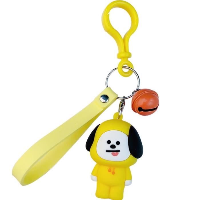 bts bangtan boys bt21 chimmy pvc porte cles telephone corde charme cordons lariat clip lanyards cdiscount bagagerie maroquinerie