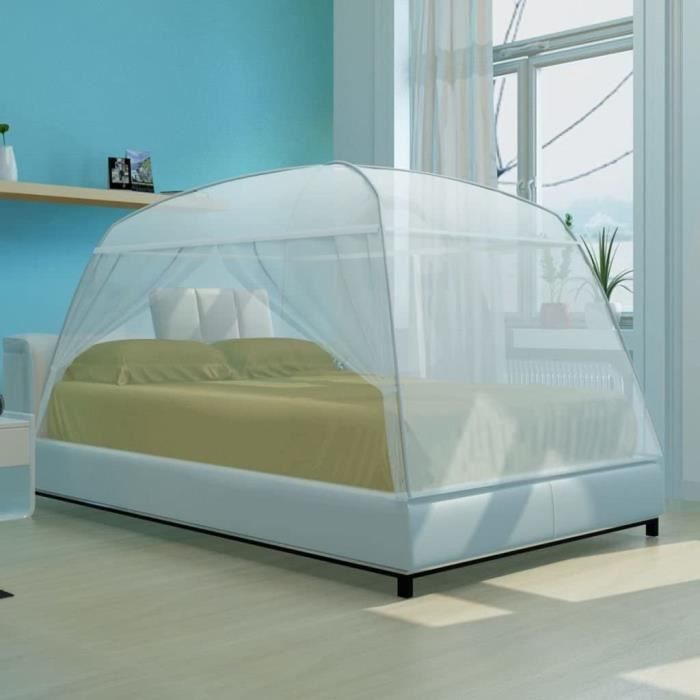 ZZRSYJ Moustiquaire de Lit, Moustiquaire de lit en Forme de dôme, Grand