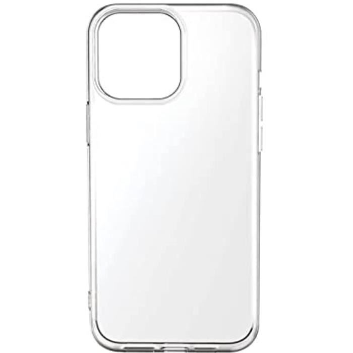 Coque Transparente Souple Renforcée MUVIT iPhone 13 Pro Plastique recyclé Protection optimale