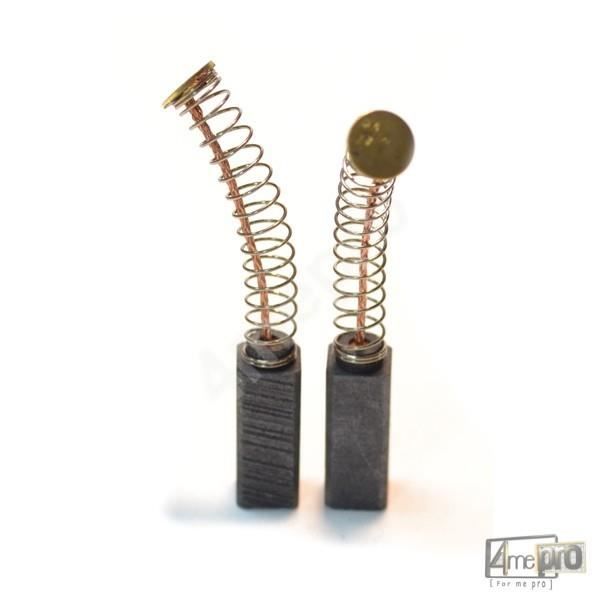 6x6x15mm cable et connecteur Balais de Charbon pour Felisatti Avec ressort 6x6x15mm cable et connecteur Balais de Charbon pour Felisatti Avec ressort