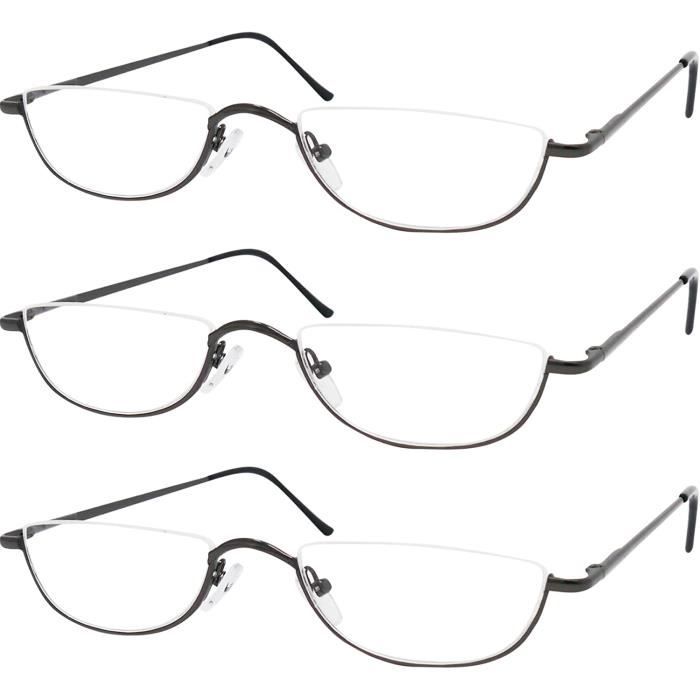Lunettes demi lune deals