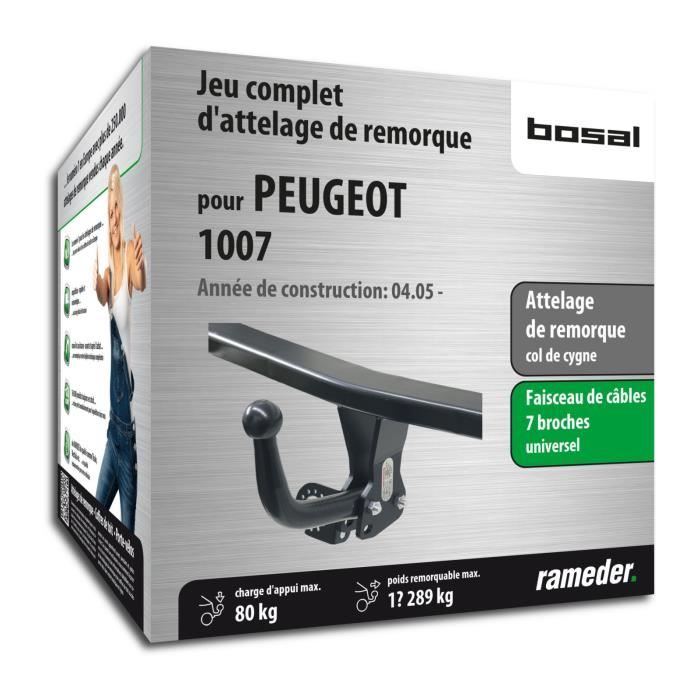 Attelage Pour Peugeot 208 (Berline 04/12-05/19) Col De Cygne 3663011146111