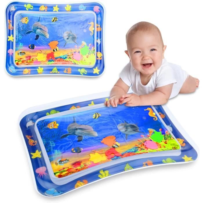 2024 Le cadeau, Jouets de tapis de jeu d’eau pour bébé pour 3 6 9 mois  Nouveau-né Infant&oddlers, jouets sensoriels gonflables