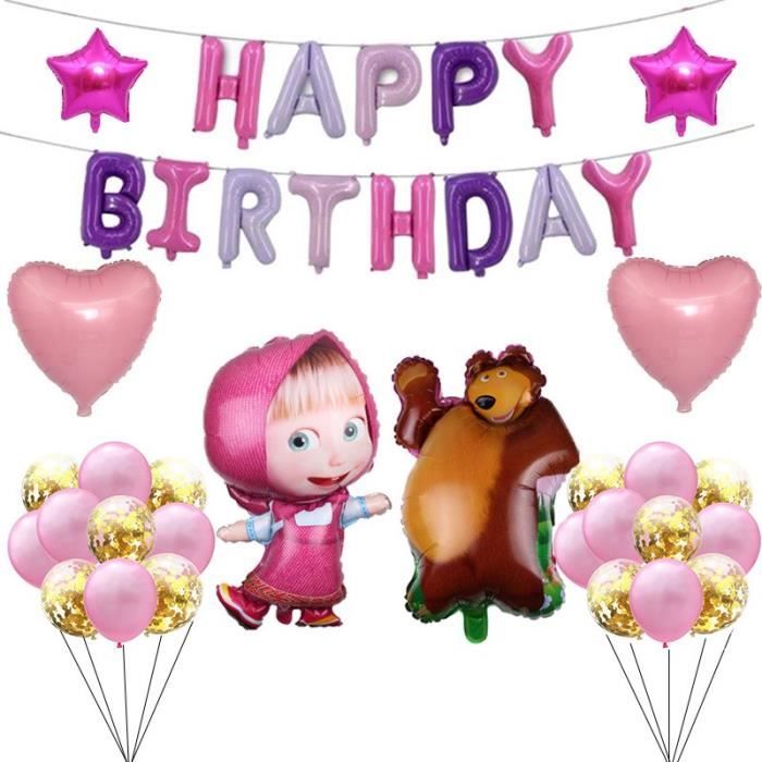 Ballons Masha And Bear Pour Filles Fournitures De Decoration Pour Fete D Anniversaire Ma Modele Same As Picture Hypdqqb Cdiscount Maison Ballons Masha And Bear Pour Filles Fournitures De Decoration Pour Fete D Anniversaire Ma Modele Same As Picture Hypdqqb Cdiscount Maison