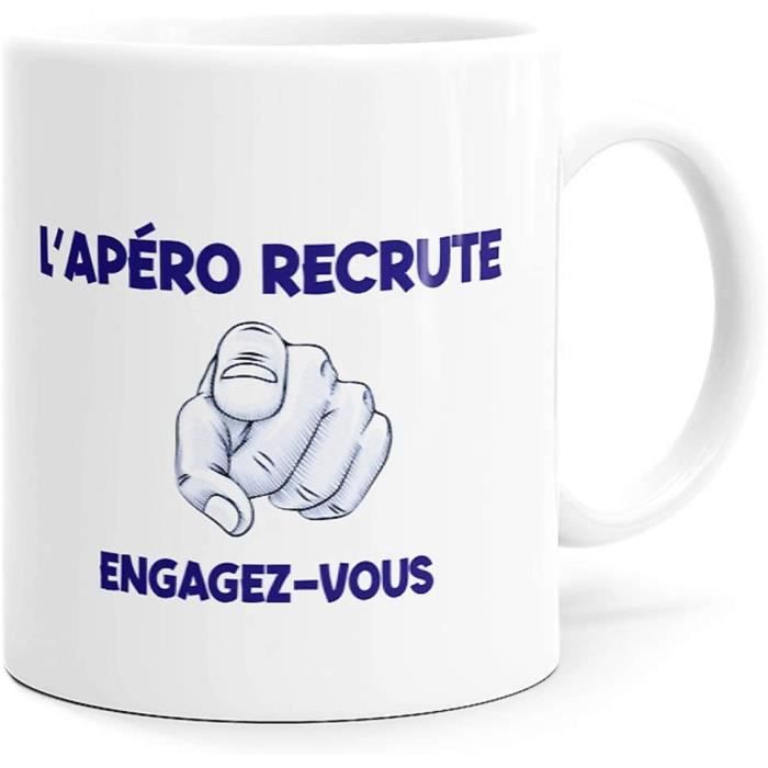 Mug Humour L Apero Recrute Tasse Message Drole Idee Cadeau Original Pour Amis Couple Amoureux Collegue Frere Sœur 8x9 5cm 215 Cdiscount Puericulture Eveil Bebe Mug Humour L Apero Recrute Tasse Message Drole Idee Cadeau Original Pour Amis Couple Amoureux Collegue Frere Sœur 8x9 5cm 215 Cdiscount Puericulture Eveil Bebe