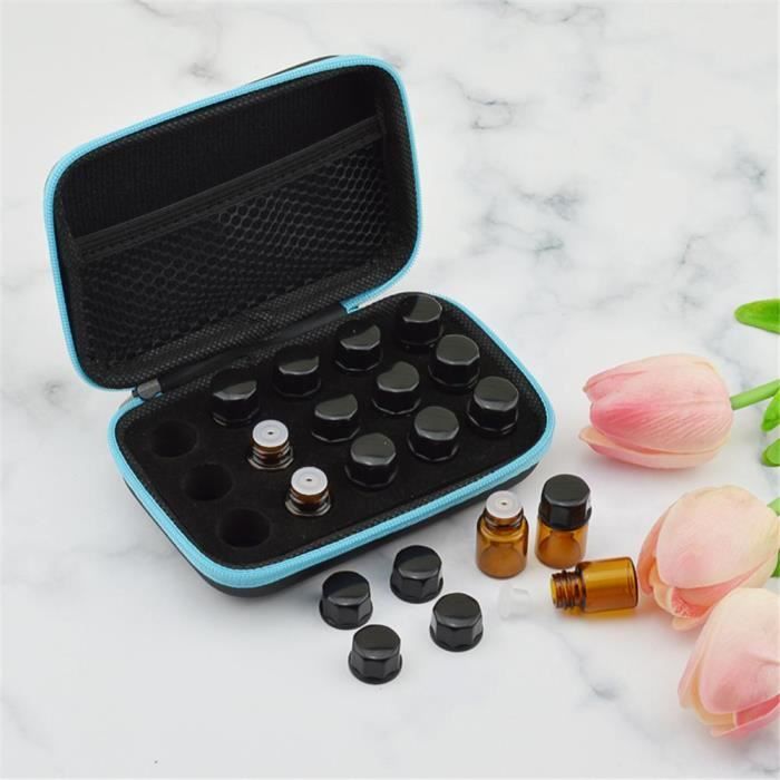 Boîte De Rangement Portable Pour 30 Bouteilles D'huile Essentielle - Capacité 5/10/15 Ml - Neuf Avec étiquettes