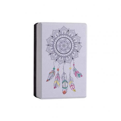 Lot De 2 Blocs De Yoga En Mousse EVA Gris - Antidérapants Et Légers - Pour Pilates Et étirements