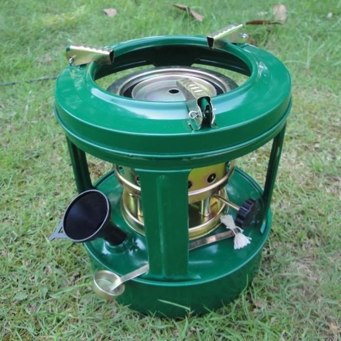 Cuisinière Extérieure Plein Air Réchaud Camping Portable 11000W Coupe-vent - Brûleur Gaz Avec étui - Parfait Randonnée Et Pique-nique équipement Plein Air Gaz
