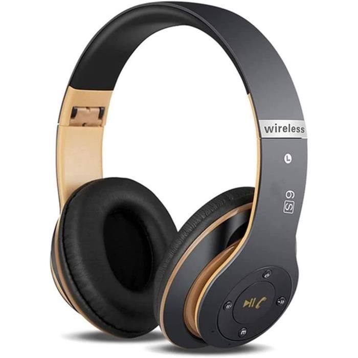 Casque Stéréo Sans Fil 11-en-1 Avec Micro - KST-901 - Radio, PC, TV, MP3