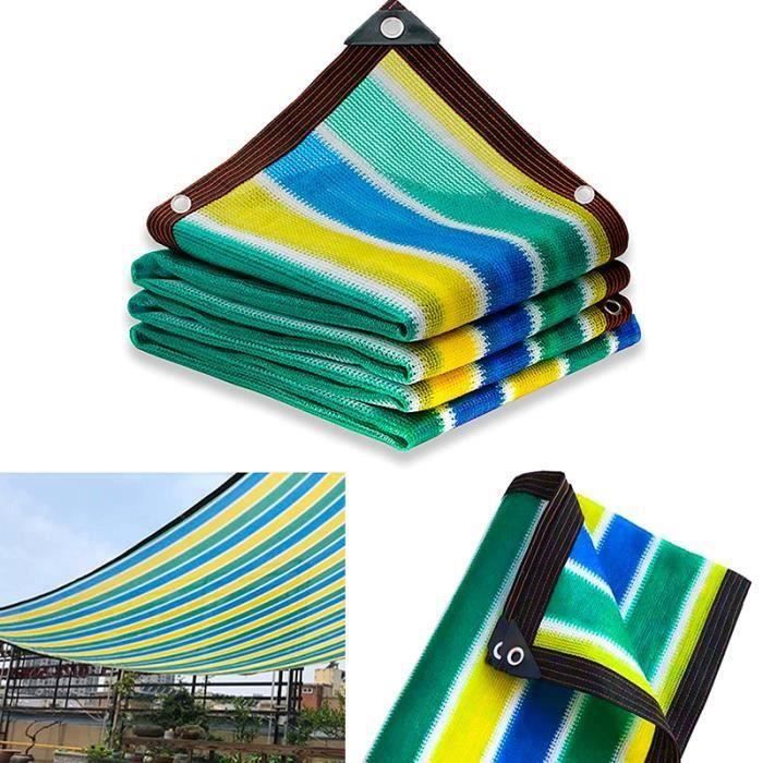 Filet D'ombrage Rectangulaire Pour Serre - 2 X 3 M/4 X 5 M - Tissu épais - Coupe-vent - 2 X 6 M