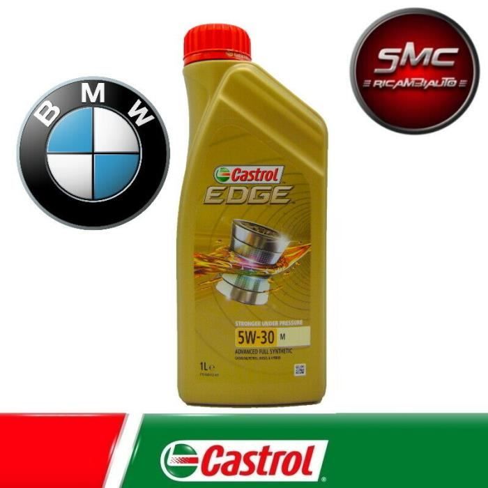 1 LITRE HUILE CASTROL EDGE 5W30 M BMW LONGLIFE 04 ACEA C3 - Cdiscount Auto