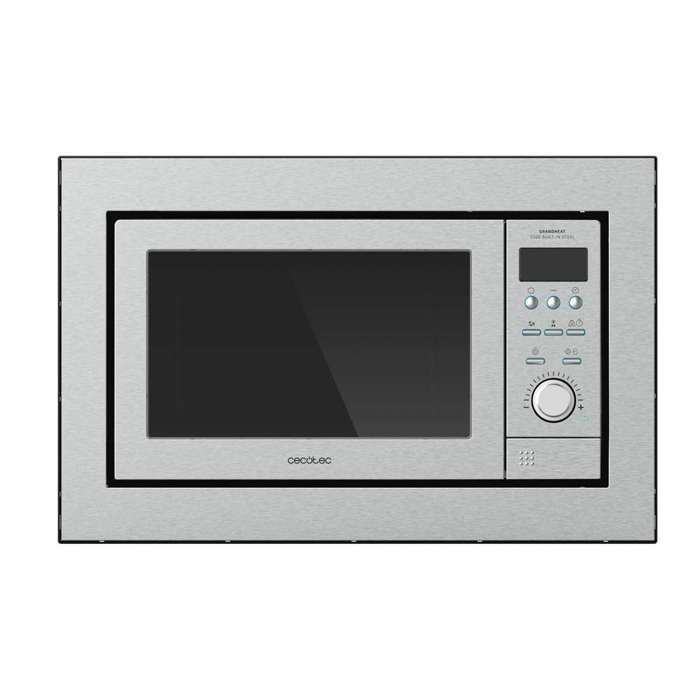 Cecotec Micro-ondes encastrable GrandHeat 2500 Built-In Steel - Cecotec