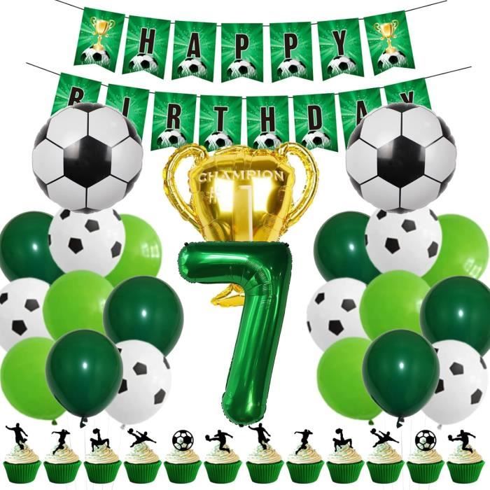 Football Ballons 6 Ans Anniversaire Garçon, Decoration Anniversaire 6 Ans Enfants, Géant Ballon