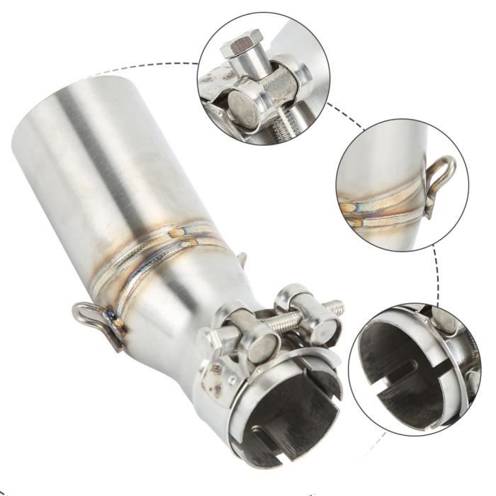 Tuyau Intermédiaire D'Échappement Pour Kawasaki Z900 2017-2024 - Acier Inoxydable 51mm - Améliore Flux Et Réduit Le Bruit - 3