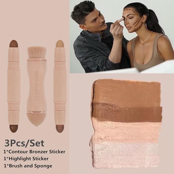 2017 New Kkw Beauty Kim Kardashian Creme Contour Highlight Kit