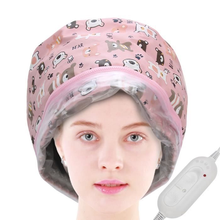 Casque chauffant pour cheveux Casque chauffant électrique pour traitement thermique 3 vitesses