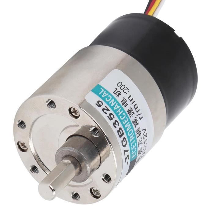 Moteur à Engrenages Sans Balais DC 24V 430 Tr/min – CM36-3650 Avec Contrôleur