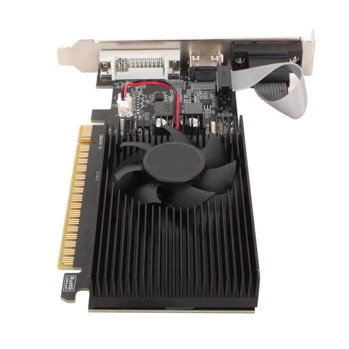 Carte graphique - Mothinessto - GT730 - 4 Go DDR3 - PCI Express 2.0 x16 - DirectX 12
