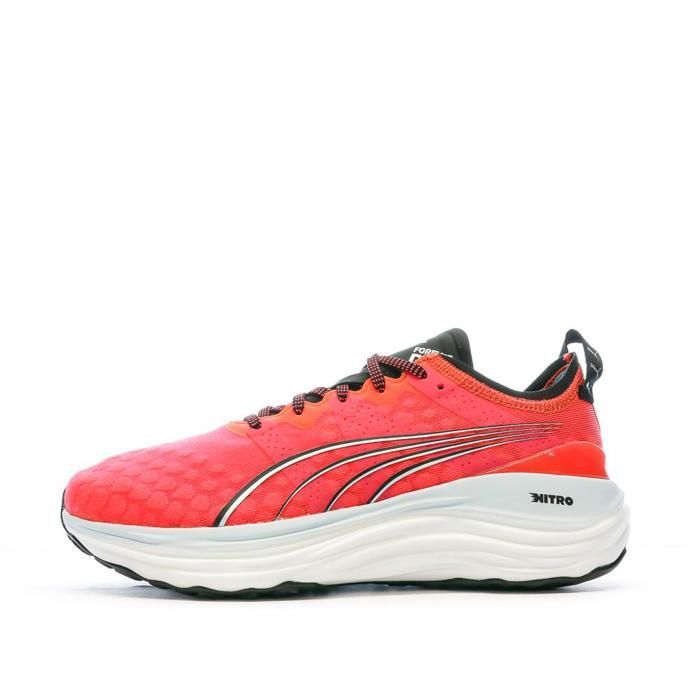 Puma Baskets femme Puma Foreverrun Nitro - fire orchid/noir/puma silver - 37