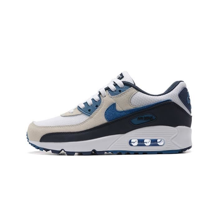 Nike Air Max 90 baskets pour hommes Bleu noir - Cdiscount Chaussures