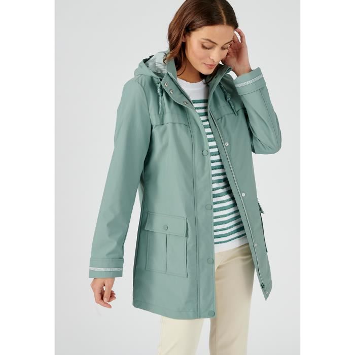 Parka Damart Parka detente Vert Bleute Vert bleute Cdiscount Pret a Porter