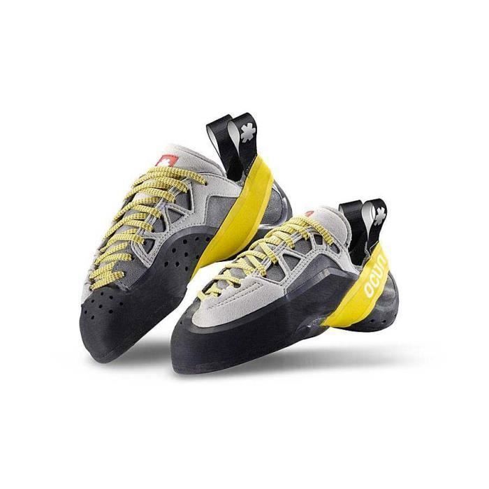 Chaussures Homme Chaussons descalade Ocun Diamond - Noir/gris - Alpinisme - Montagne - Respirant Chaussures Homme Chaussons descalade Ocun Diamond - Noir/gris - Alpinisme - Montagne - Respirant