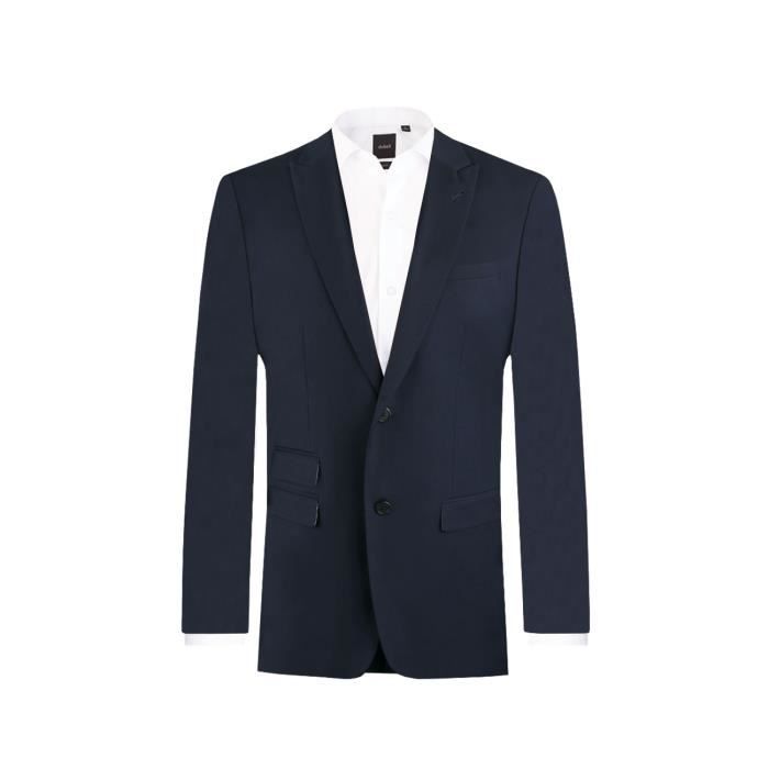 veste de costume bleu
