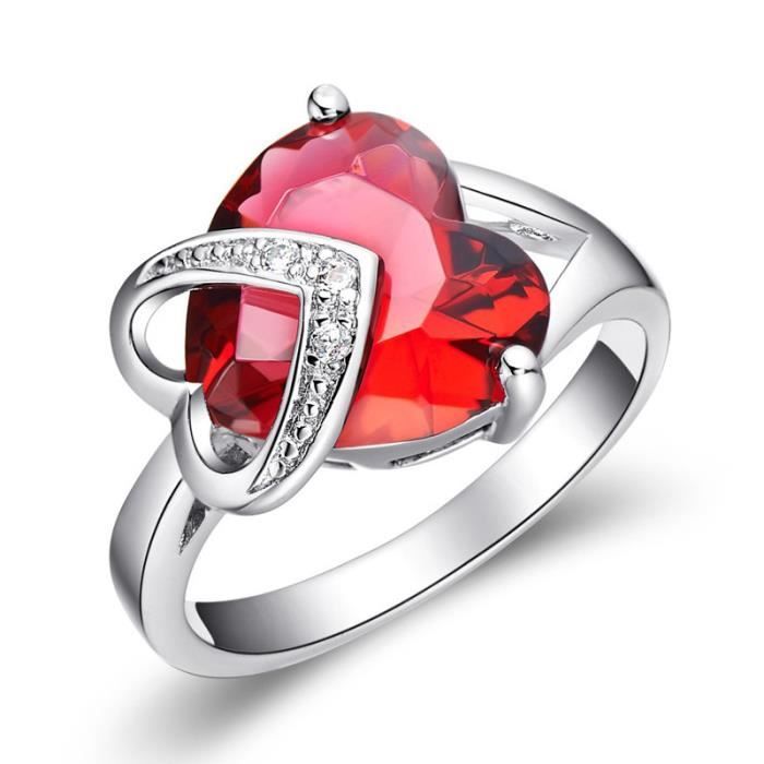 Bague en argent sertie de zirconium Naiomy Silver - Vente Bague en