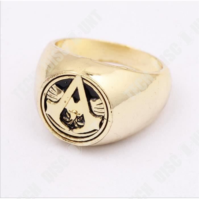 TD® Bague chevaillière en acier avec alliage européen et américain