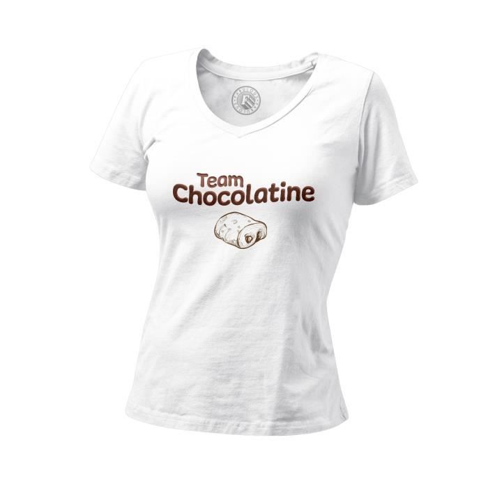 Tote Bag Shopping Bag in Canvas - Team Chocolatine Humour Joke Toulouse