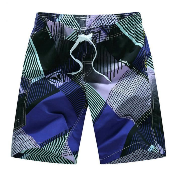 Short De Bain/bermuda D'été Taille S - Neuf Sans étiquettes, Motif Fleur, élastique