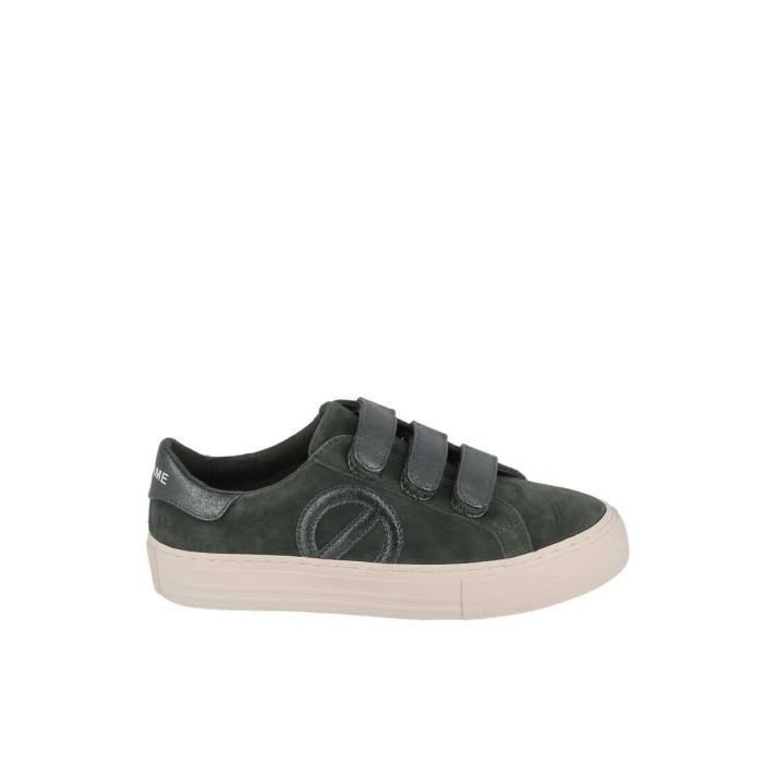 Basket scratch ARCADE STRAPS SIDE G.SUEDE CRISTY Vert sapin Vert