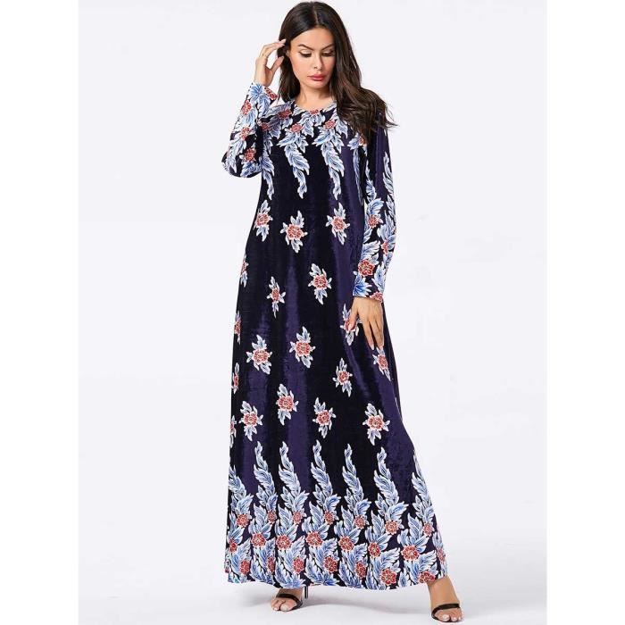 Robe Musulmane 2 Pièces Pour Femme - Prière Islamique Abaya - Couleur Unie - Tenue Musulmane, Abaya Grise, X