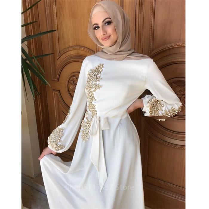 Caftan duba Abaya turquie femmes musulmanes robe Hijab Islam