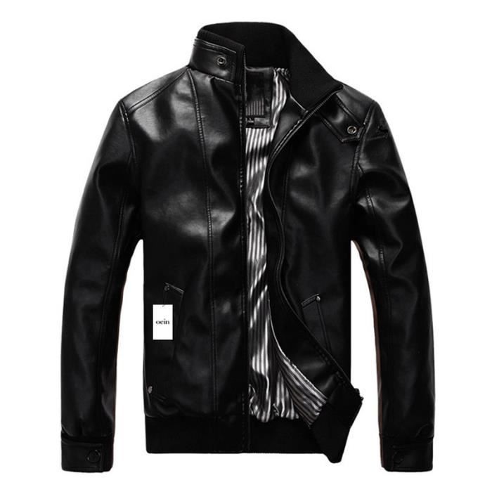 Veste Homme Slim Fit Élégante Noir