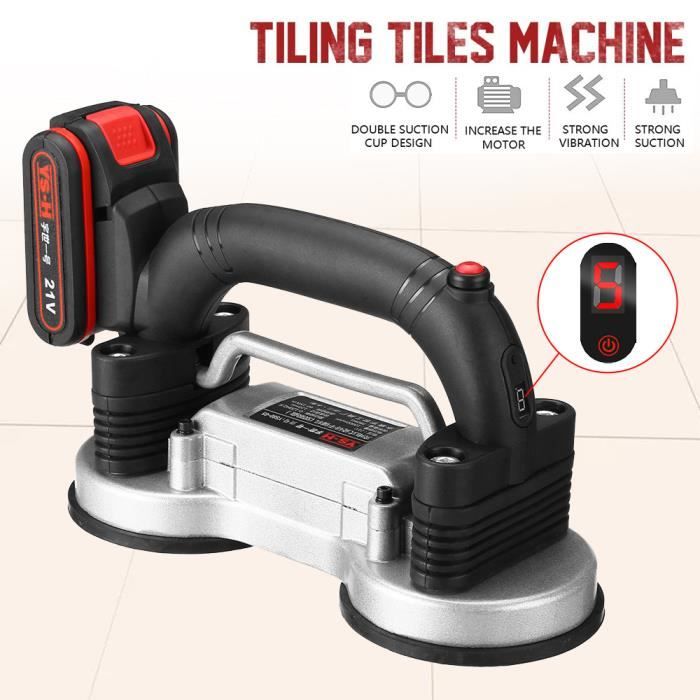 neufu aspiration de vibrateur de machine de carrelage de tuile pour la poignee en ceramique d installation de plancher cdiscount bricolage