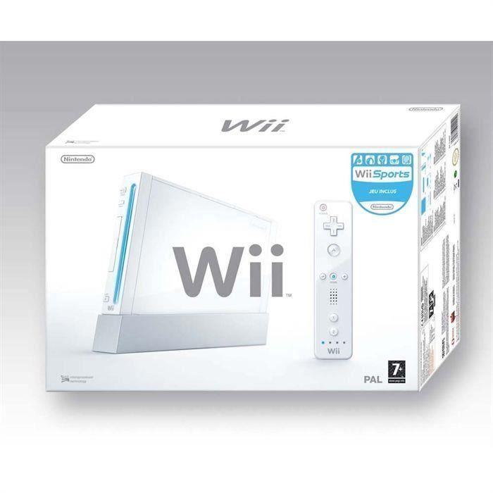 Console WII Blanche avec jeu WiiSports
