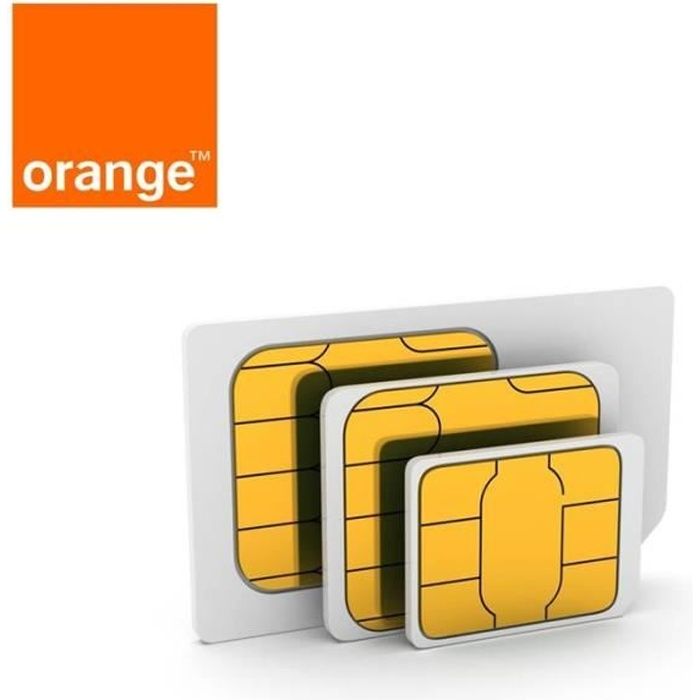 Carte SIM Prépayée  Orange Vacances Monde – Jusqu'à 10GB Data