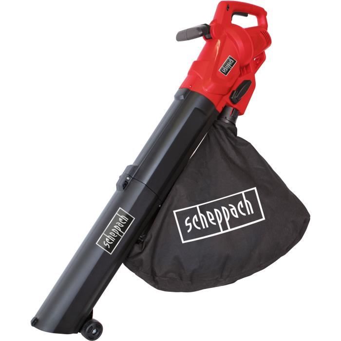 scheppach aspirateur souffleur broyeur de feuilles lb2600e 3000 w cdiscount jardin