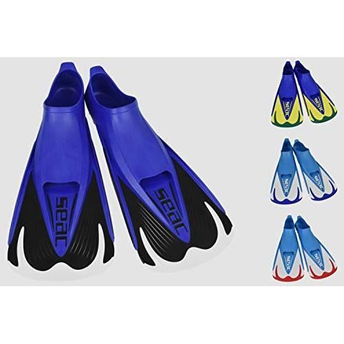 Seac Team Palmes De Natation Courtes Pour L Entrainement En Piscine Et Le Snorkeling En Mer Unisex Adult Noir 0710028520491 Cdiscount Sport