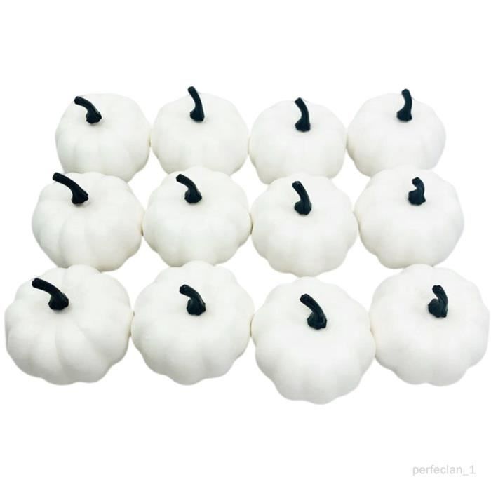 5 Pieces Décoration De Citrouille Simulée Guirlande Feuillage D'automne