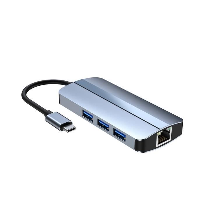 15 Em 1 Estação De Acoplamento USB-C 3.0 Dual HDMI 4K HDTV DisplayPort 7 100W PD 3.5mm Áudio SD
