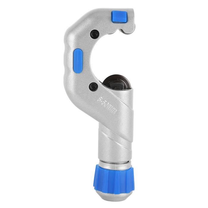 Coupe-tube QWORK 3-50mm - Pour Tuyaux Cuivre, Aluminium, Acier