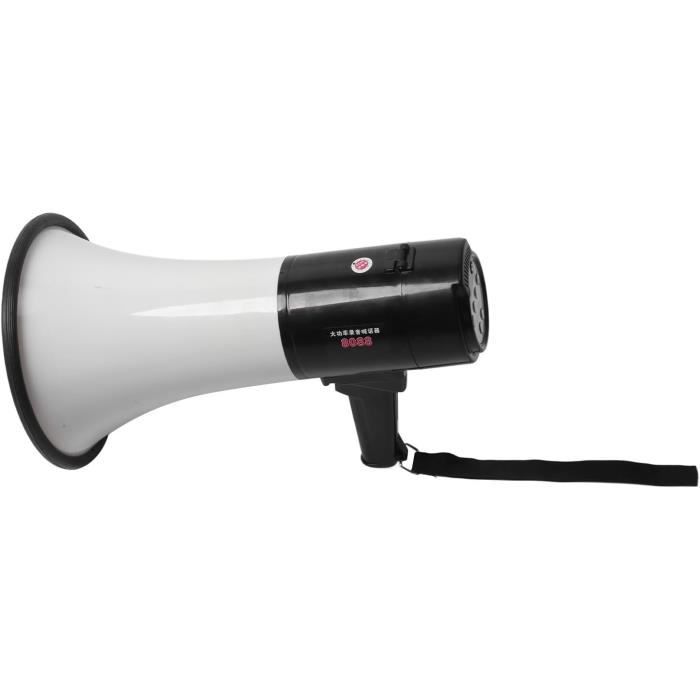 Relaxdays Mégaphone, Lot de 2, Stade Corne d’Appel avec Manche Pliable & Dragonne, Son Olé Relaxdays Mégaphone, Lot de 2, Stade Corne d’Appel avec Manche Pliable & Dragonne, Son Olé