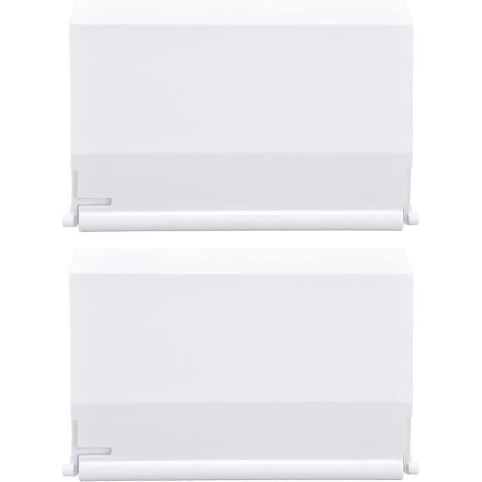Couvercle Skimmer Piscine SPX1096 - Diamètre 195mm, Trou Intérieur 22mm, En PVC Blanc Durable