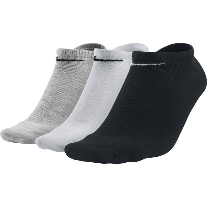 3 Paires de Chaussettes Nike Everyday Lightweight Noir : Achat