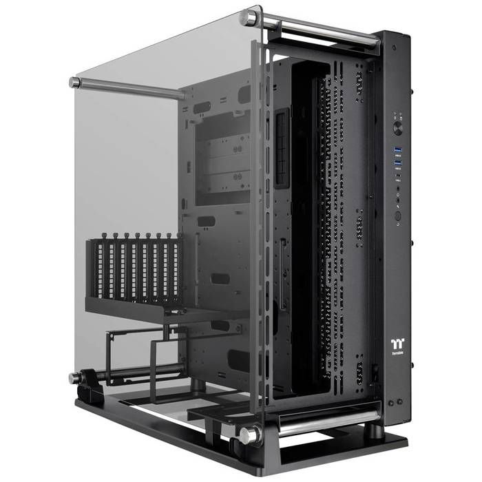 Boîtier PC - THERMALTAKE - Core P3 TG Pro - Noir - Mid Tower - Verre trempé