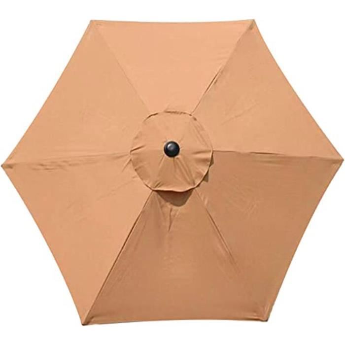Toile De Rechange Pour Parasol 180 à 300 Cm – Imperméable Et Anti-UV, 8 Ou 10 Baleines