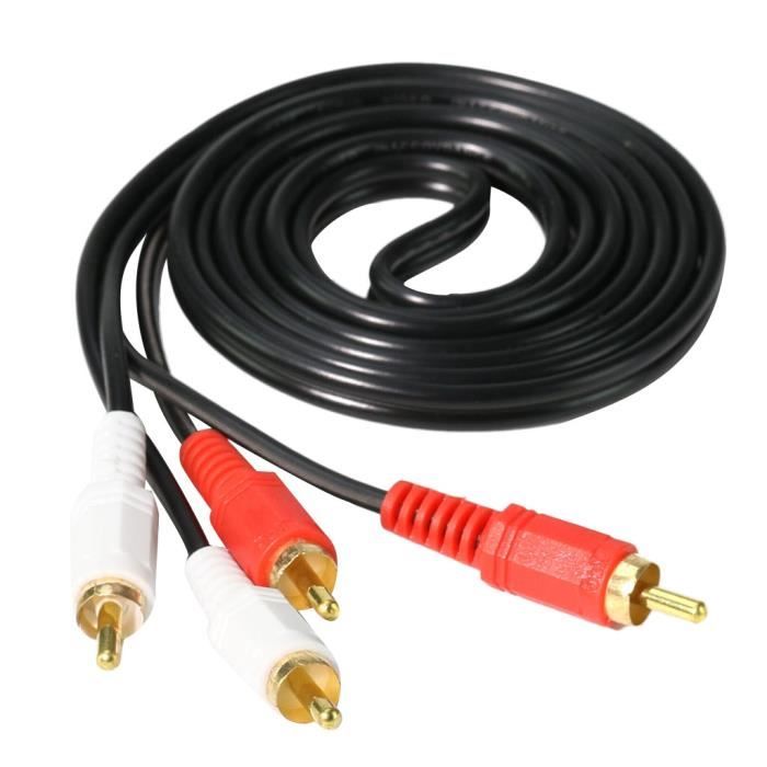 CABLE ANTENNE - ADAPTATEUR ANTENNE - REGLAGE ANTENNE - CABLE PARABOLE -  ADAPTATEUR PARABOLE - REGLAGE PARABOLE Câble RCA vers RCA - réglage antenne,  avis et prix pas cher - Cdiscount